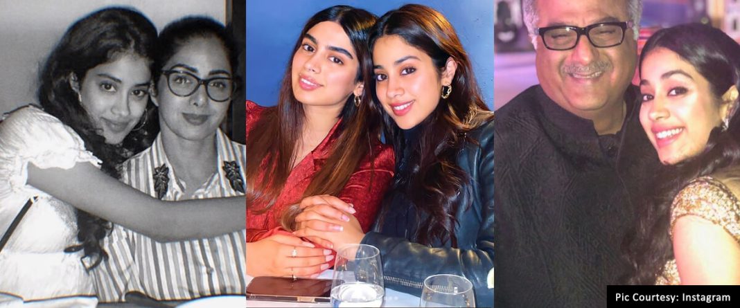 Janhvi Kapoor Family Photos