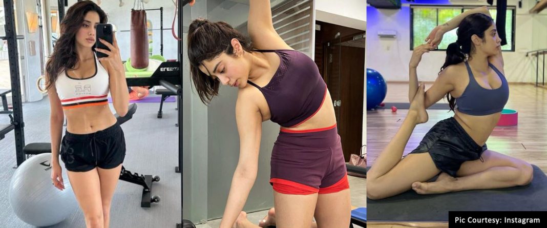 Janhvi Kapoor Gym Photos