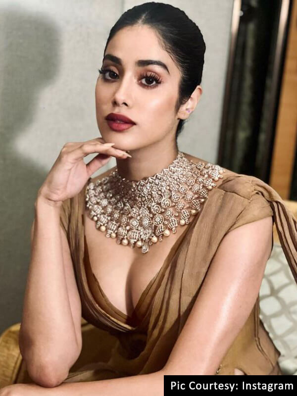 Janhvi Kapoor Saree Photos 4