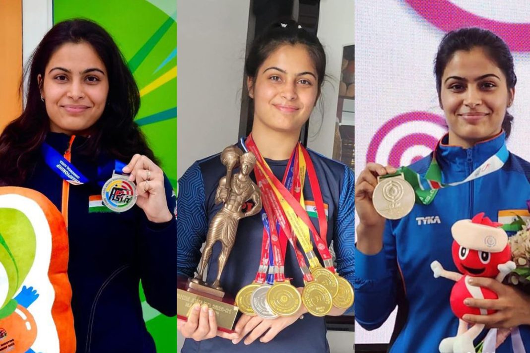 Manu Bhaker Biography, Records, Medals, Events, Ranks, Scores and Awards